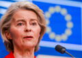 Ursula von der Leyen. Fot. PAP/EPA/OLIVIER HOSLET