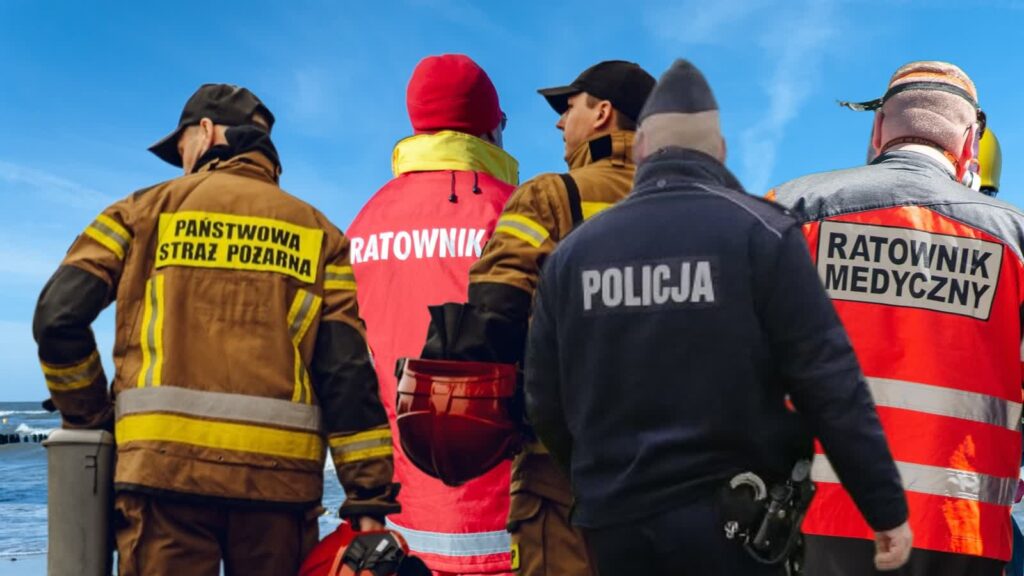 Fot Kolaż zdjęć Pixabay, Państwowa Straż Pożarna/FB i Polska Policja/FB