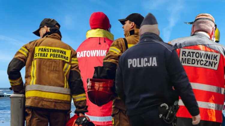 Fot Kolaż zdjęć Pixabay, Państwowa Straż Pożarna/FB i Polska Policja/FB