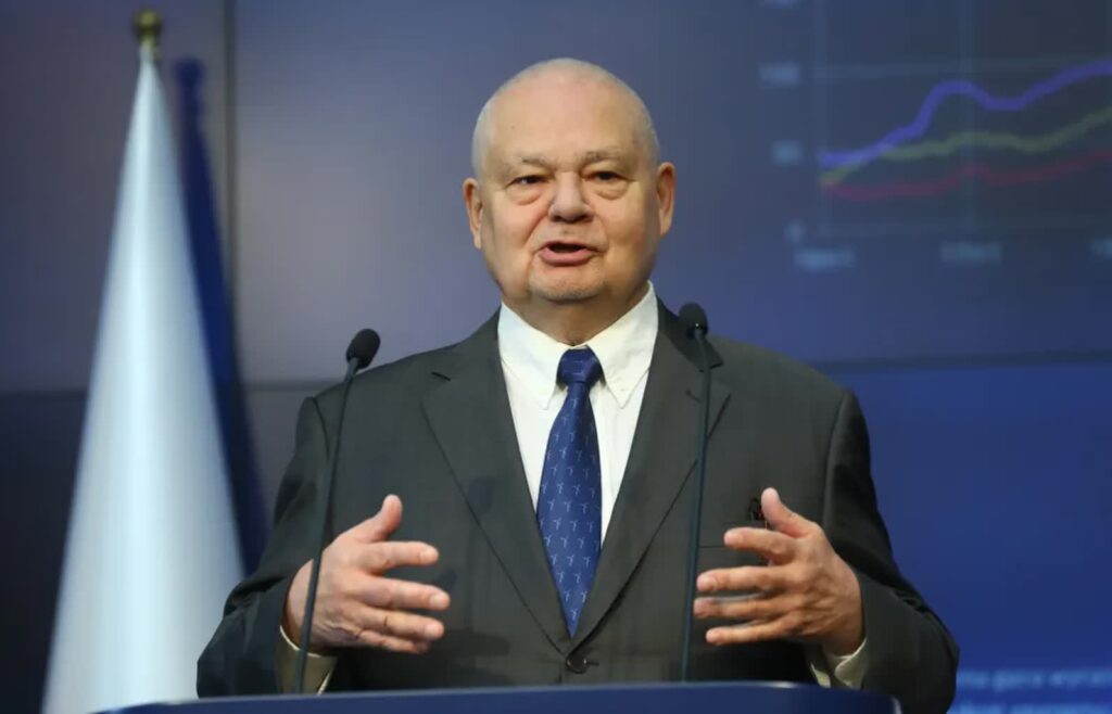 Prezes Narodowego Banku Polskiego Adam Glapiński. Fot. PAP/Rafał Guz Image