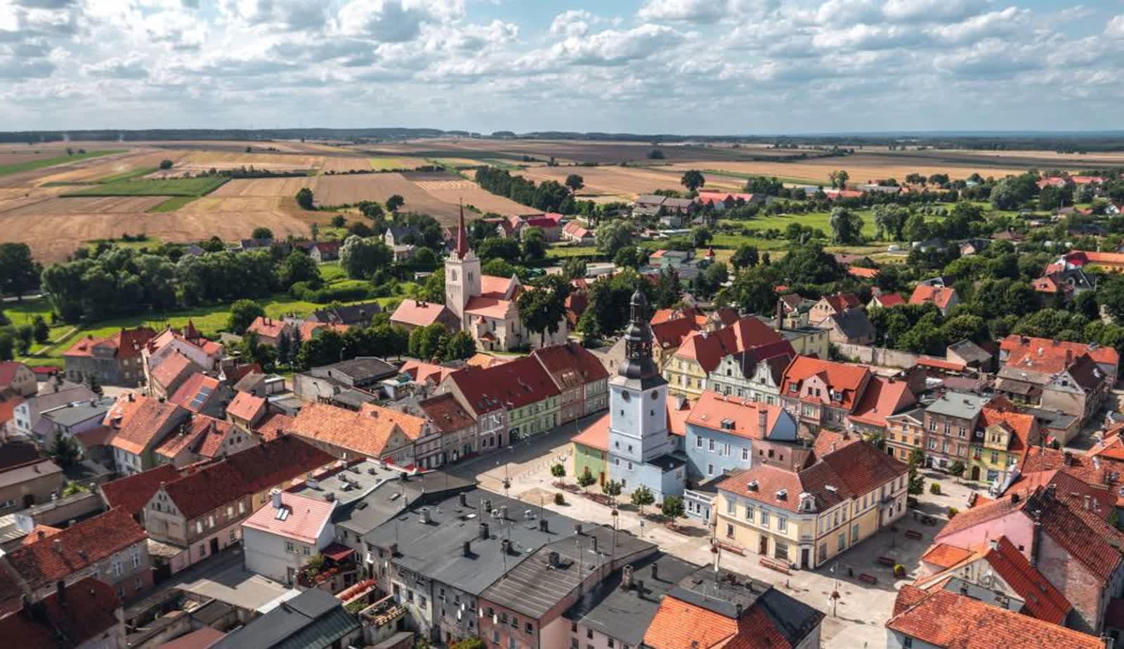 Zielone centrum Nowego Miasteczka