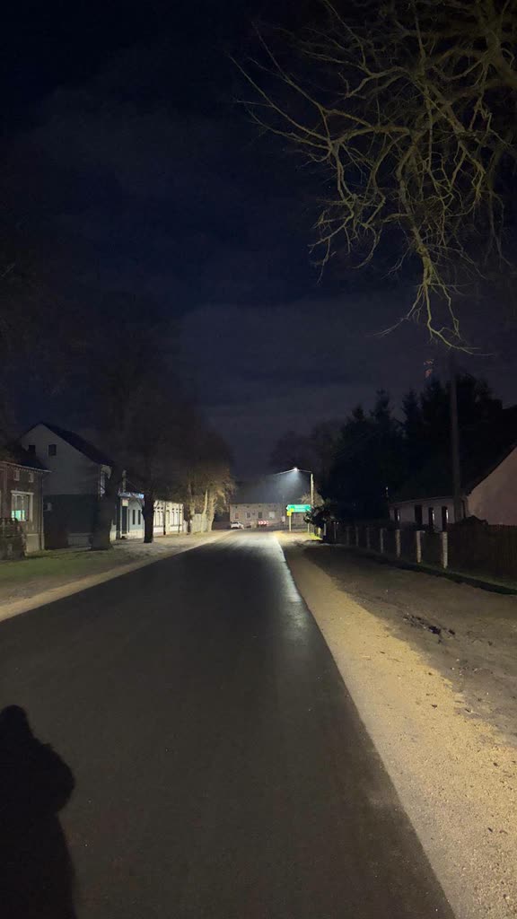 Nowe lampy w Nietkowicach