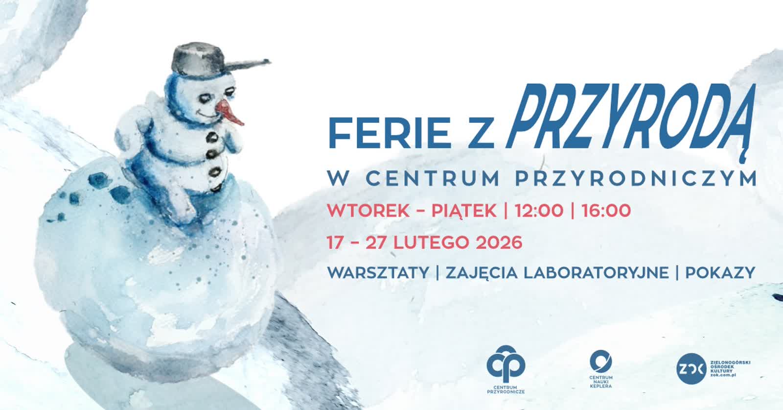 17-27 lutego. Ferie w Centrum Przyrodniczym
