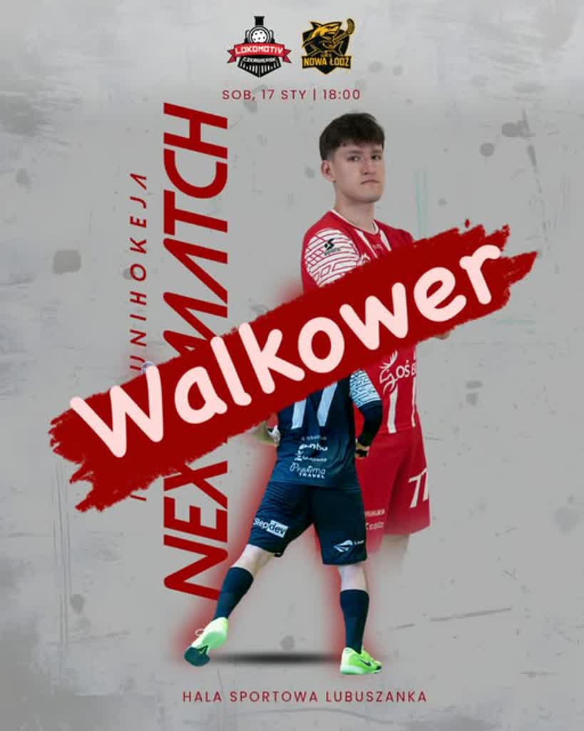 Odwołany mecz unihokeistów Lokomotivu