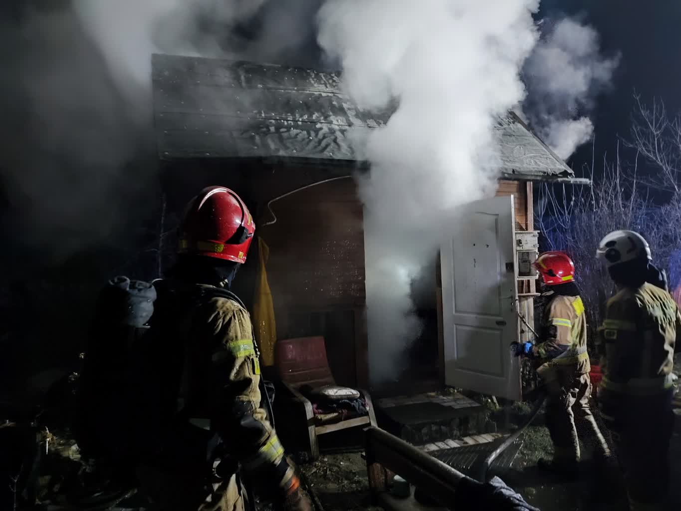 Siedem pożarów w sylwestrową noc