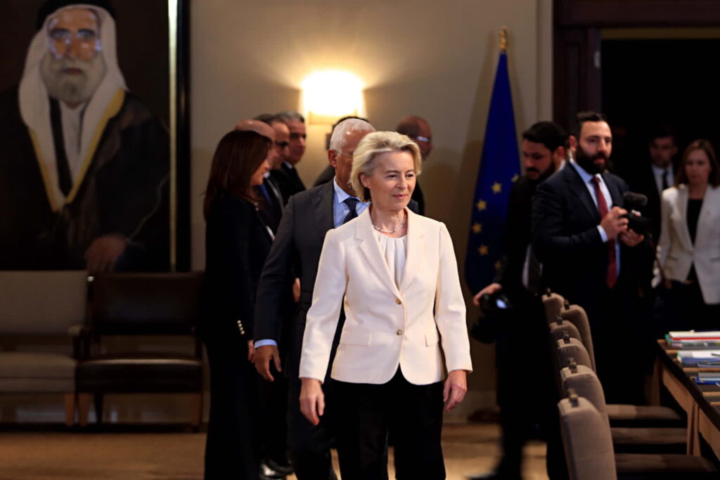 Ursula von der Leyen (PAP/EPA/MOHAMED ALI)