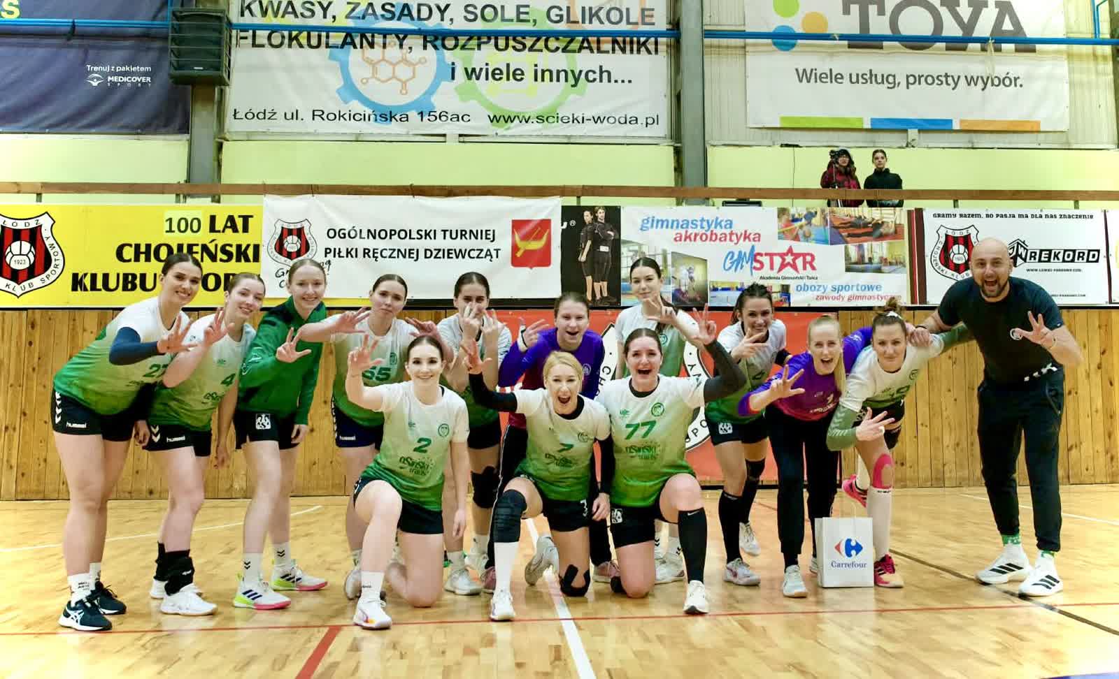 Akademiczki wskoczyły do czołówki I ligi