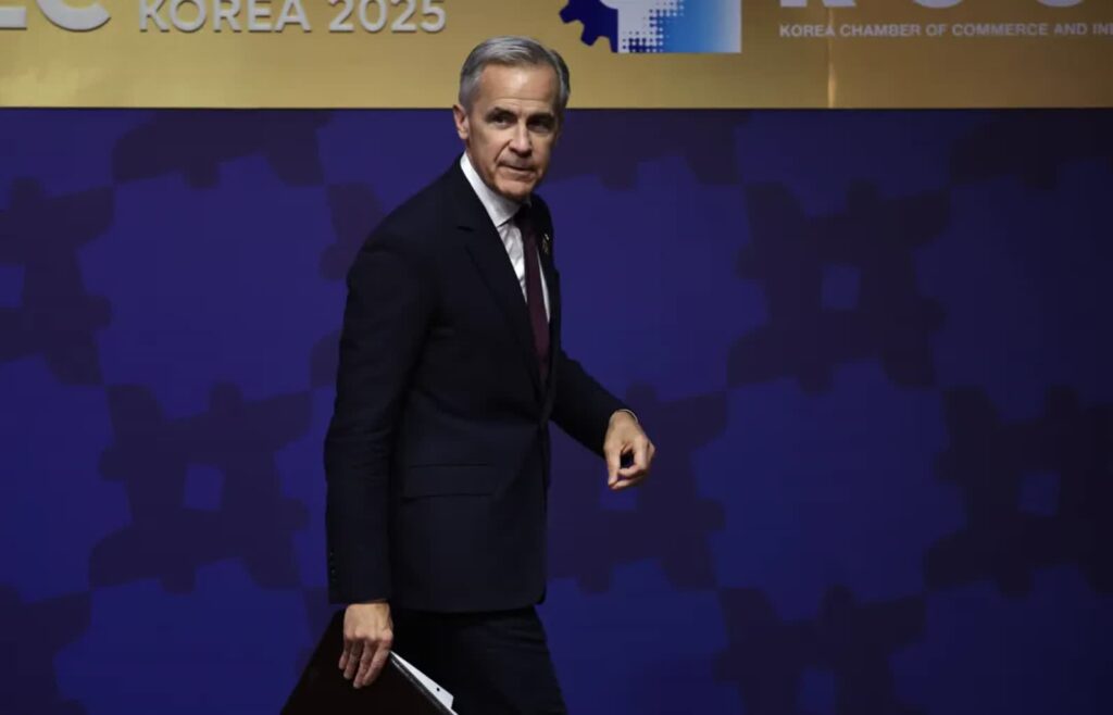 Mark Carney, kanadyjski premier (EPA/ANDRES MARTINEZ CASARES)