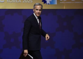Mark Carney, kanadyjski premier (EPA/ANDRES MARTINEZ CASARES)