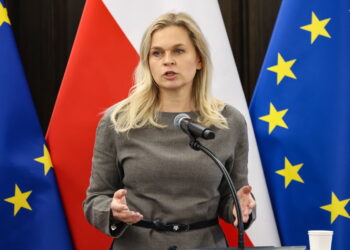 Barbara Nowacka. Fot. PAP/Albert Zawada