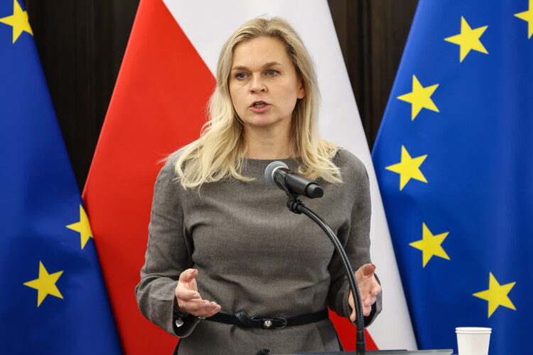 Barbara Nowacka. Fot. PAP/Albert Zawada