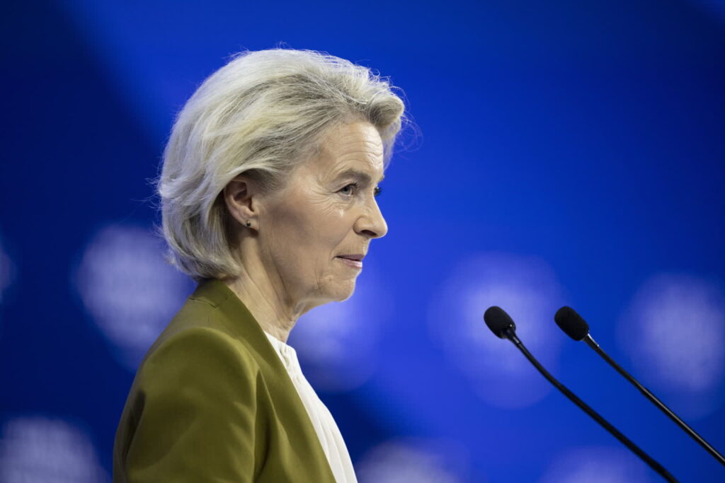 Ursula von der Leyen. Fot. PAP/EPA/GIAN EHRENZELLER