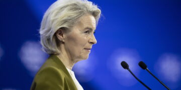 Ursula von der Leyen. Fot. PAP/EPA/GIAN EHRENZELLER