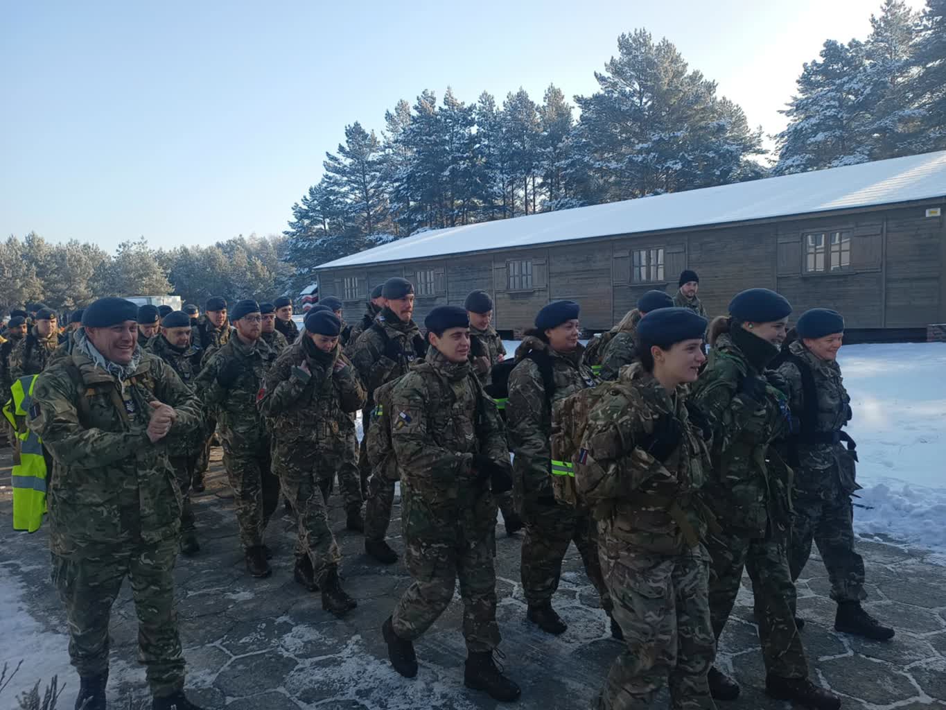 Brytyjscy żołnierze przejdą w tak zwanym Długim Marszu