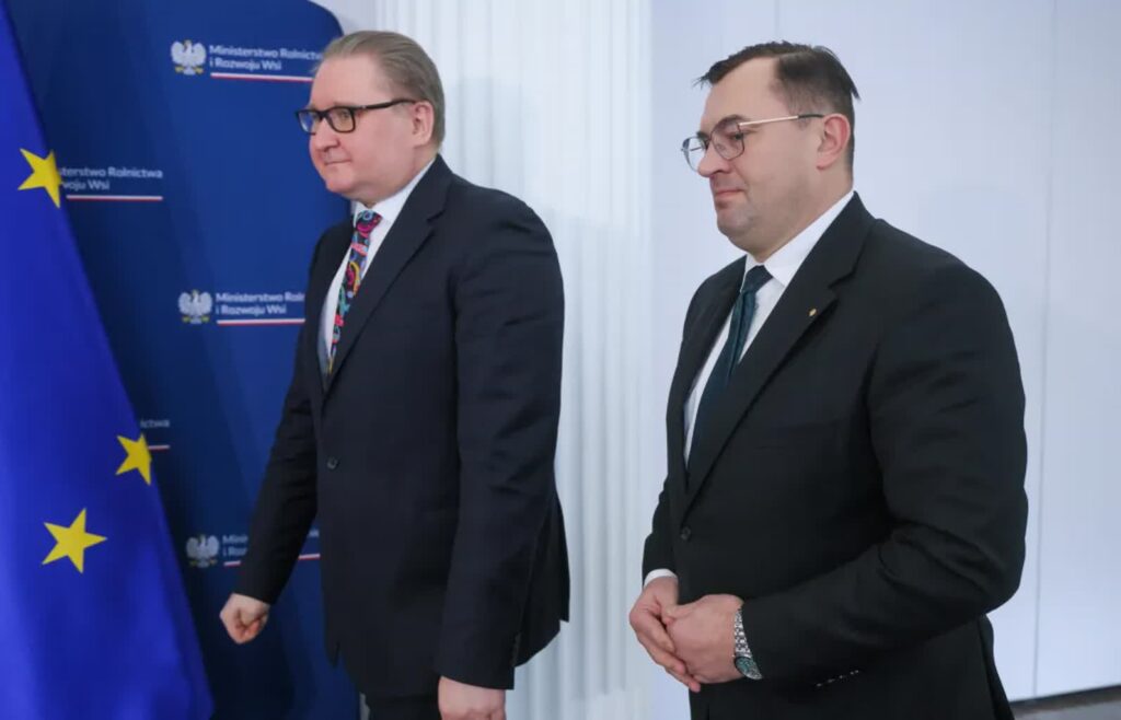 Stefan Krajewski, Taras Kaczka. Fot. PAP/ Rafał Guz