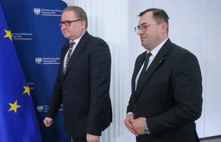 Stefan Krajewski, Taras Kaczka. Fot. PAP/ Rafał Guz