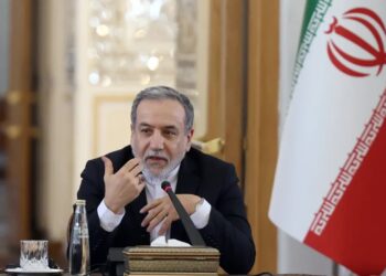 Abbas Aragczi. Fot. PAP/EPA/ABEDIN TAHERKENAREH