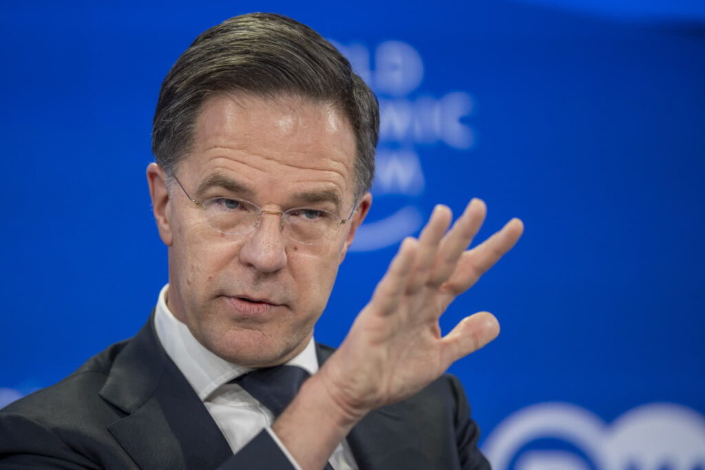 Mark Rutte (PAP/EPA/GIAN EHRENZELLER)