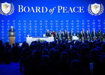 Davos. Powołanie Rady Pokoju (PAP/EPA/GIAN EHRENZELLER)