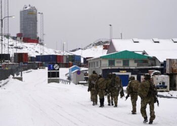 Duńskie wojsko na Grenlandii. Fot. PAP/EPA/Mads Claus Rasmussen