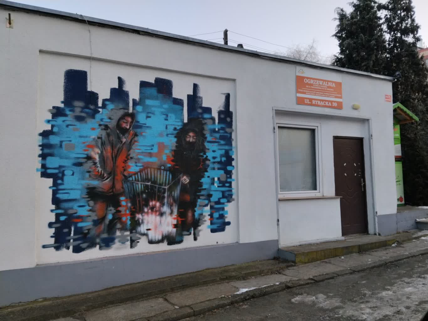 Przynieś ubrania do ogrzewalni