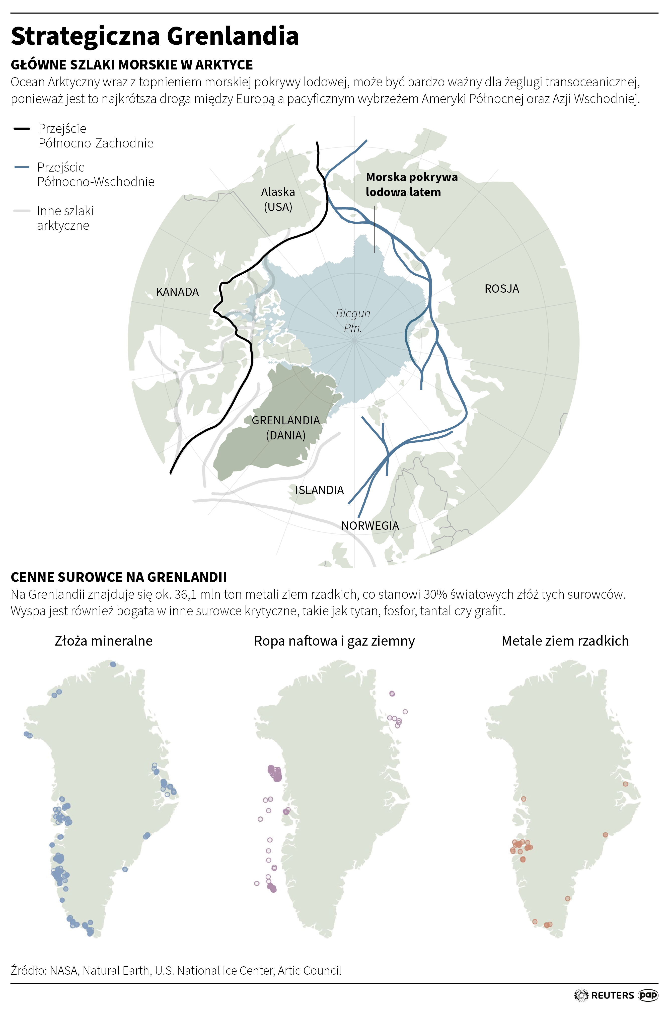 Napięcia wokół Grenlandii. Macron wzywa do „przebudzenia strategicznego”