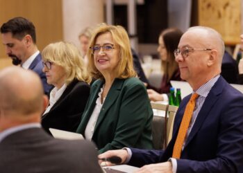 Sesja sejmiku województwa lubuskiego. Na zdjęciu Alicja Makarska (lubuskie.pl)