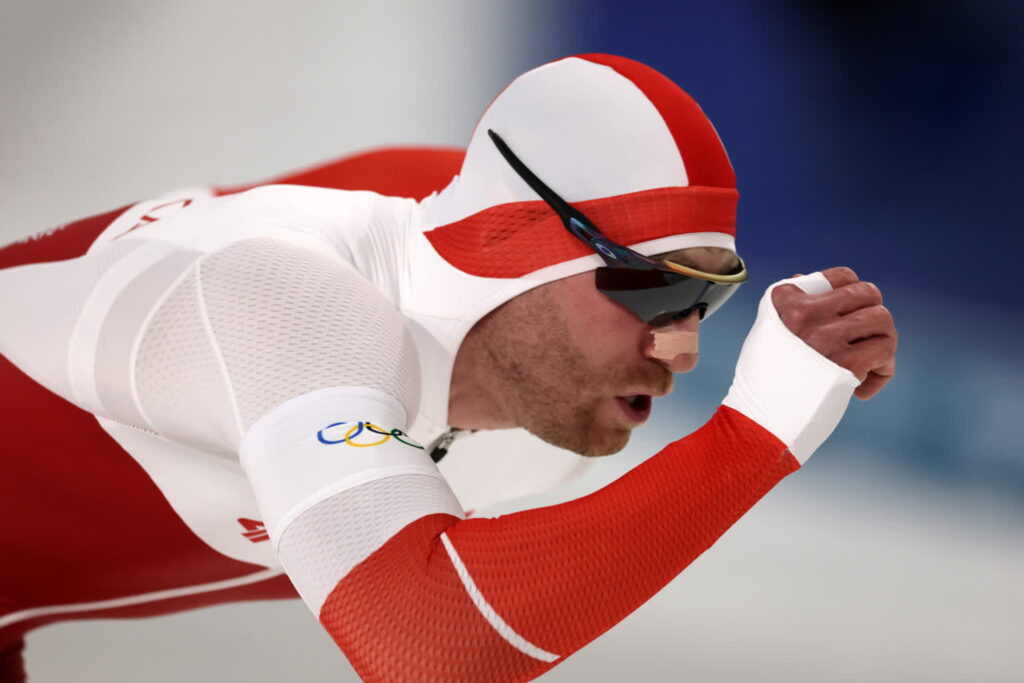 Damian Żurek. XXV Zimowe Igrzyska Olimpijskie. Fot. PAP/EPA/ROBERT GHEMENT