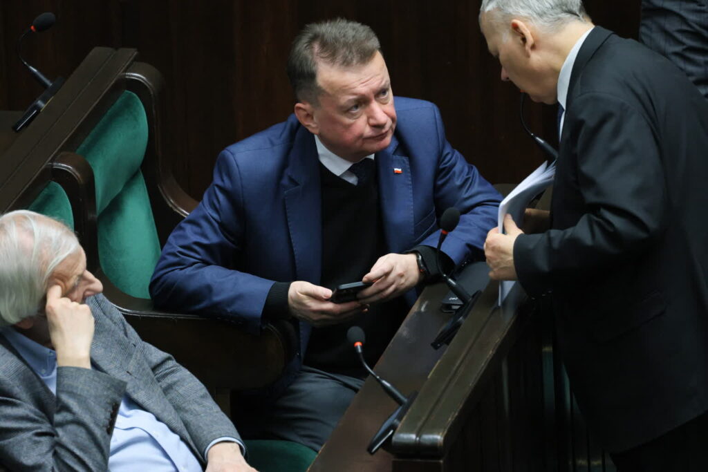Mariusz Błaszczak. Fot. PAP/Rafał Guz