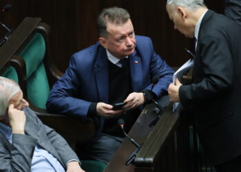 Mariusz Błaszczak. Fot. PAP/Rafał Guz