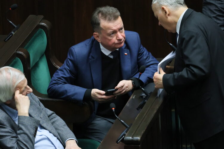 Mariusz Błaszczak. Fot. PAP/Rafał Guz