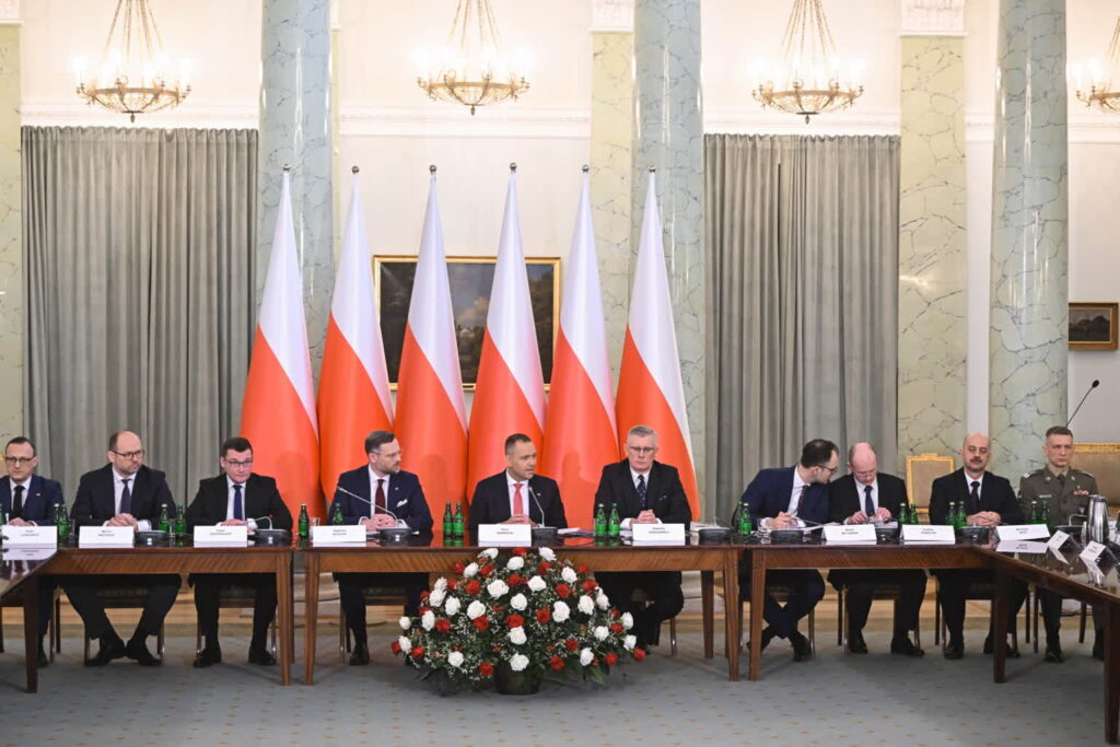 WARSZAWA POSIEDZENIE RADY BEZPIECZEŃSTWA NARODOWEGO. Fot. PAP/Radek Pietruszka