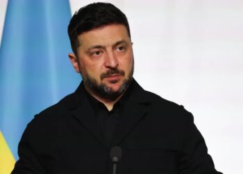 Wołodymyr Zełenski Fot. PAP/EPA/LUDOVIC MARIN