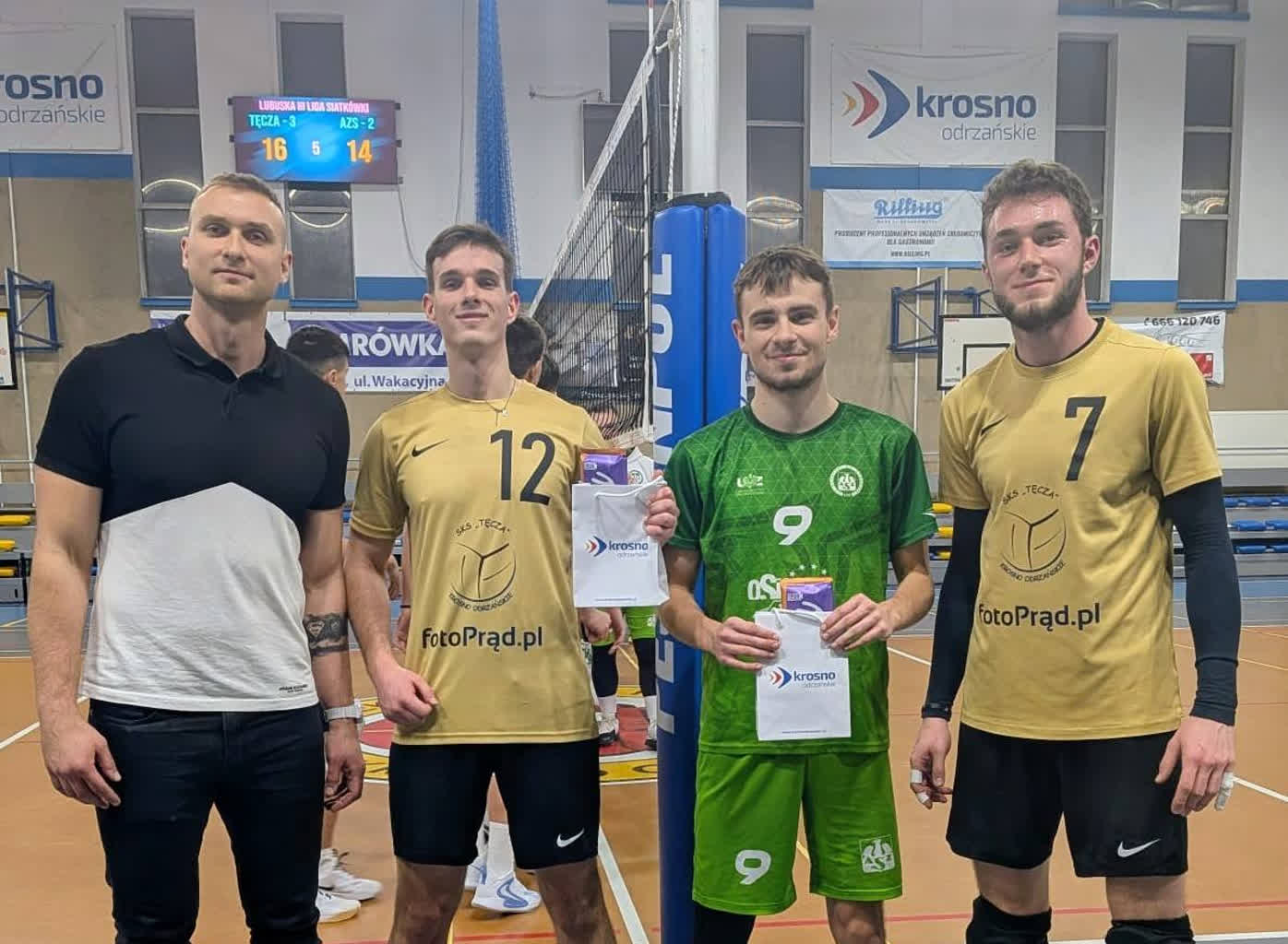 Tęcza pokonała AZS UZ i wyprzedziła zielonogórzan na zakończenie fazy zasadniczej
