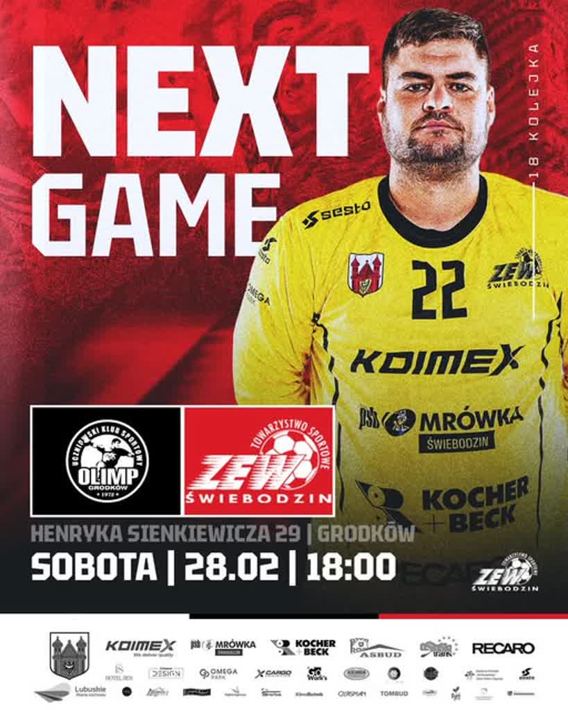 Zew jedzie do Grodkowa po wygraną