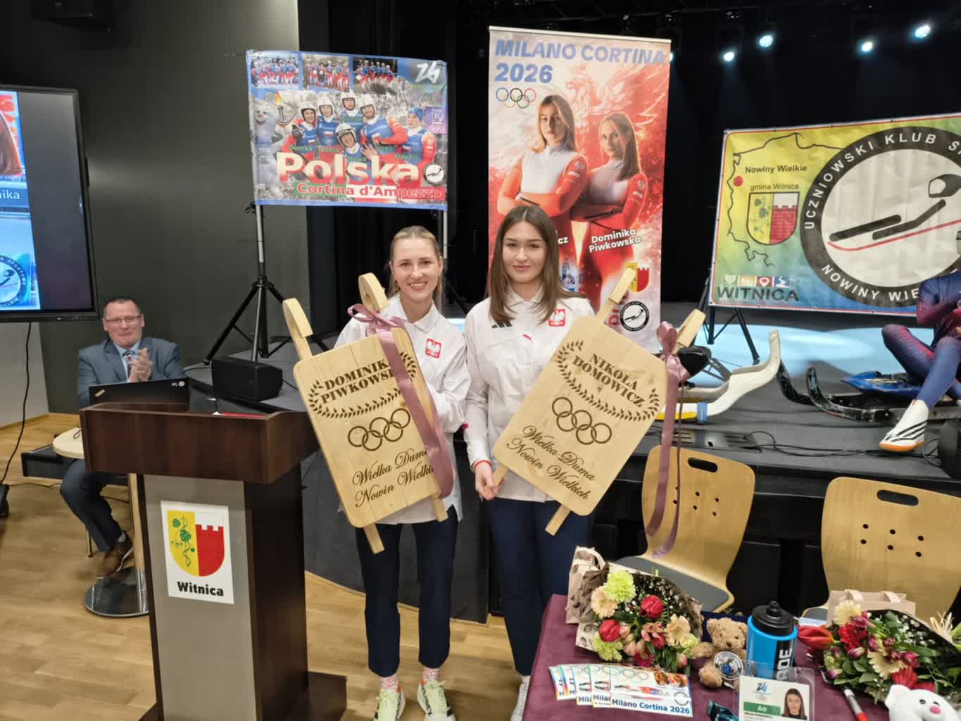 Witnica przywitała saneczkarki