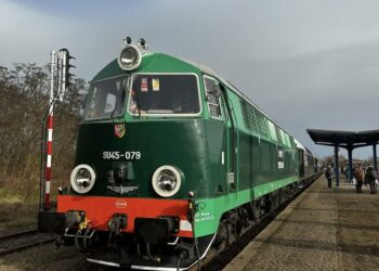 Pociąg w Szprotawie