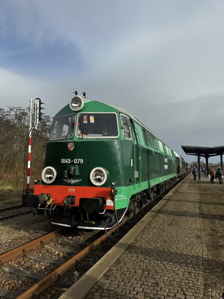 Pociąg w Szprotawie