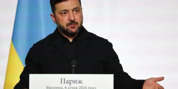 Wołodymyr Zełenski. Fot. PAP/EPA/LUDOVIC MARIN