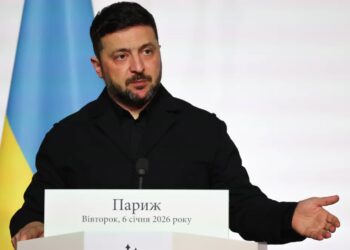 Wołodymir Zełenski. Fot. PAP/EPA/LUDOVIC MARIN