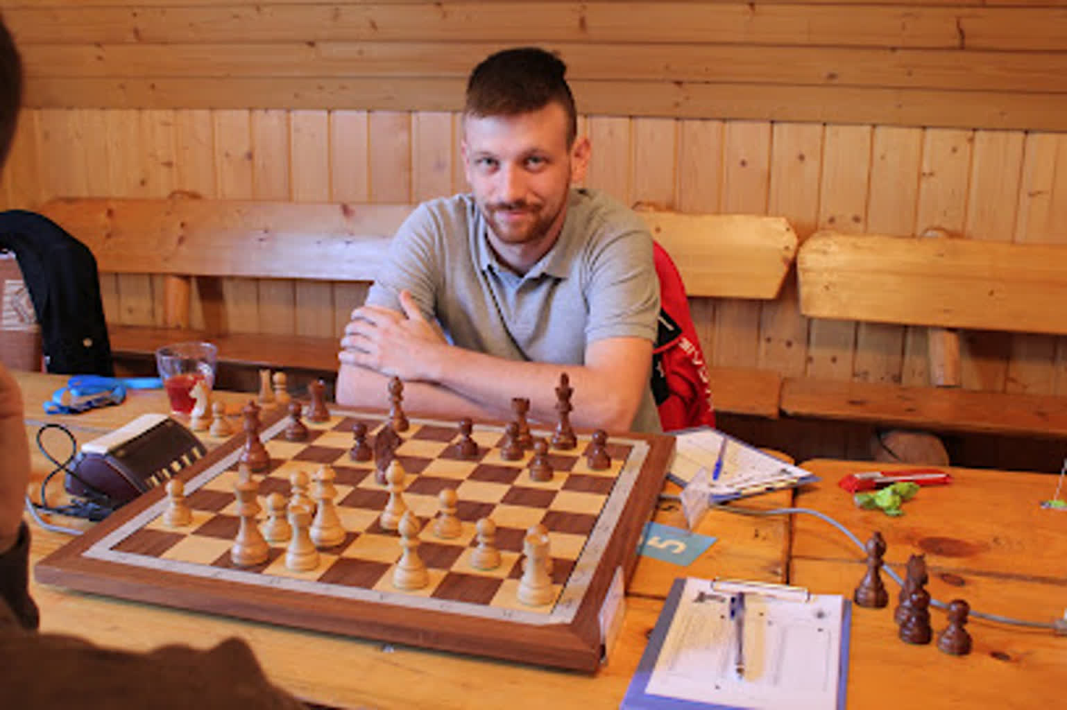 Maciej Statucki – prezes Klubu Szachowego „Odrodzenie” Kożuchów