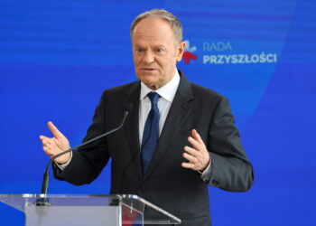 Premier Donald Tusk Fot. PAP/Albert Zawada