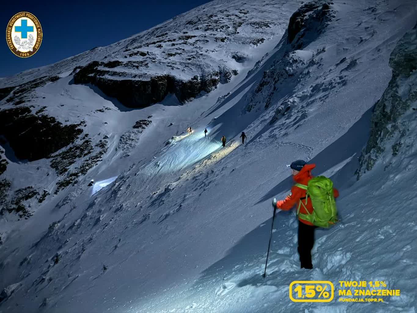 Tatry. realizowane są poszukiwania turysty, który w sobotę wyruszył na Orlą Perć