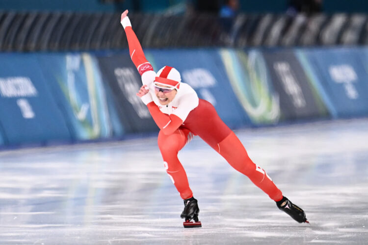 Kaja Ziomek-Nogal. Fot. olski Związek Łyżwiarstwa Szybkiego/FB