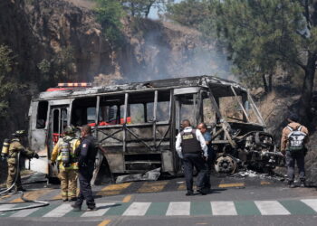 W Meksyku wybucha przemoc po śmierci przywódcy kartelu. PAP/EPA/Ivan Villanueva