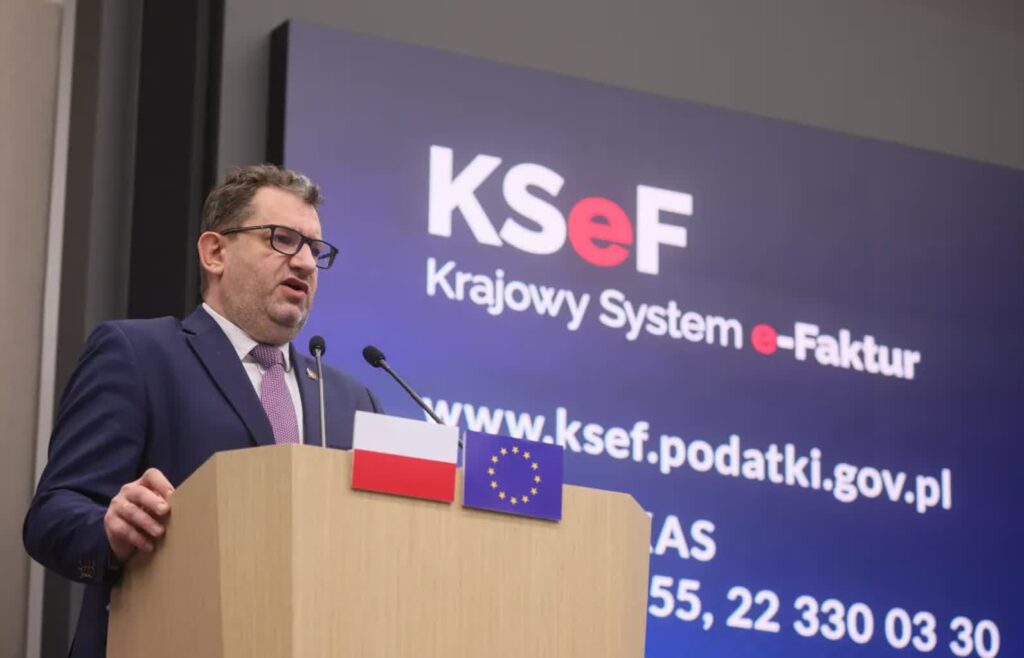 Wiceminister finansów Marcin Łoboda. Fot. PAP/ Leszek Szymański