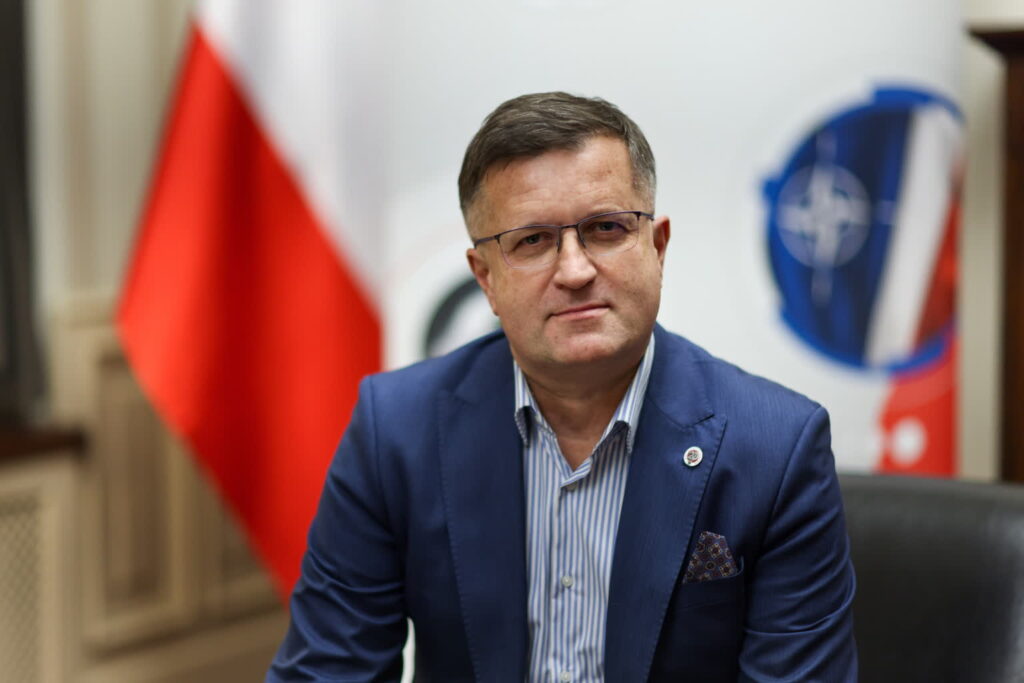 Szef SKW gen. bryg. Jarosław Stróżyk. Fot. PAP/Albert Zawada