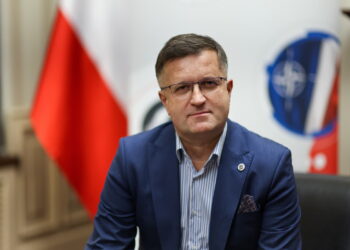 Szef SKW gen. bryg. Jarosław Stróżyk. Fot. PAP/Albert Zawada