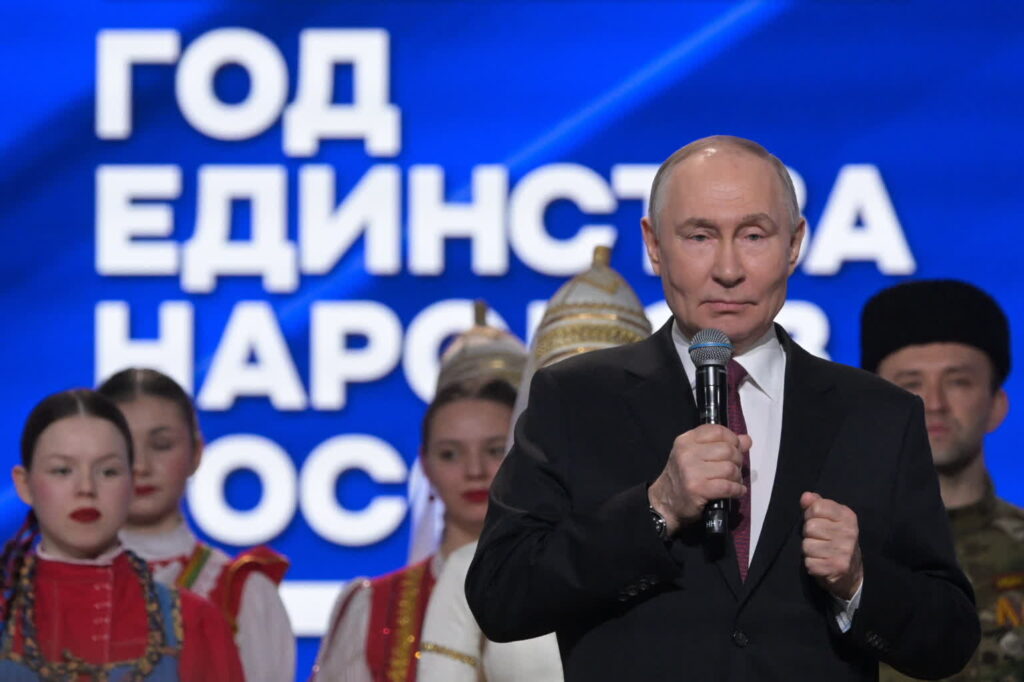 Na zdjęciu Władimir Putin (PAP/EPA/ALEXEI NIKOLSKY / SPUTNIK / KREMLIN POOL)