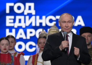 Na zdjęciu Władimir Putin (PAP/EPA/ALEXEI NIKOLSKY / SPUTNIK / KREMLIN POOL)